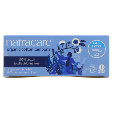 Natracare Org Appl Super Tampon