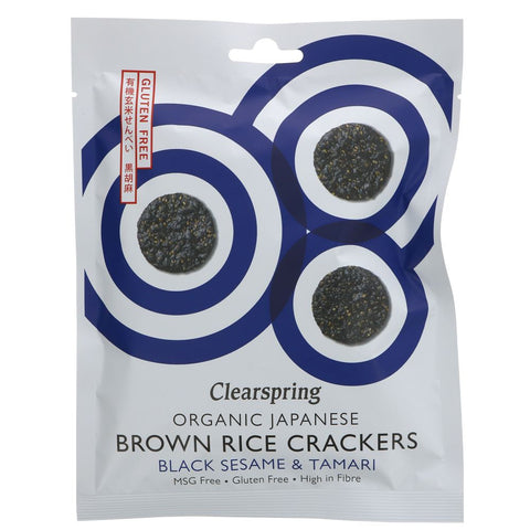 C/sp Org Cracker Blk Sesa