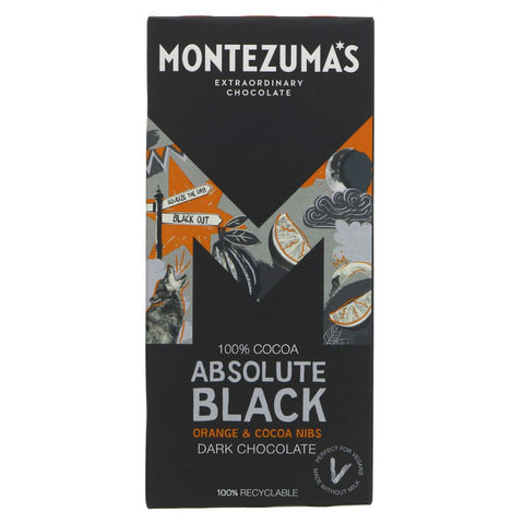 Montezuma Abs Black Orange Nibs