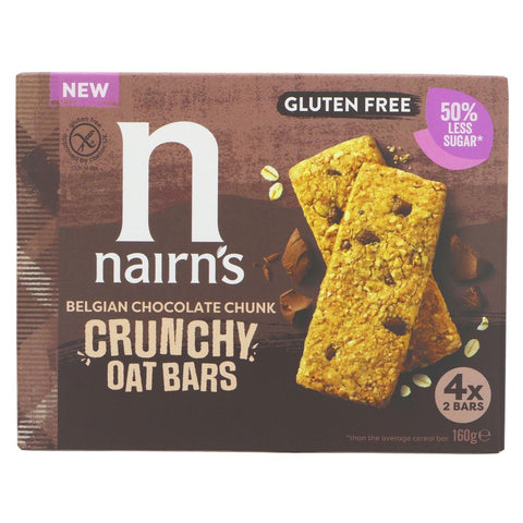 Nairns Gf Belg Choc Oat Bar