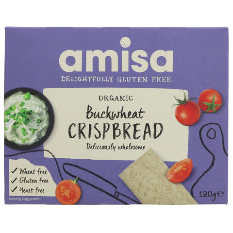 Amisa Org Buckwheat Crispbread