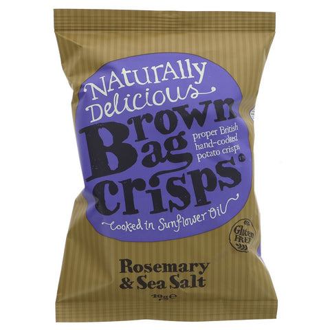 Brown Bag Rosemary Salt Crisps