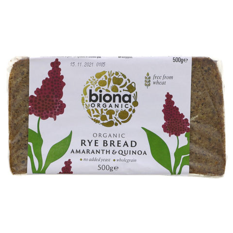 Biona Org Rye Bread Amaranth