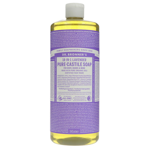 Dr Bronner's Org Lavender Liq Soap