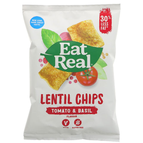 Eat Real Lentil Tomato&Basil Chips