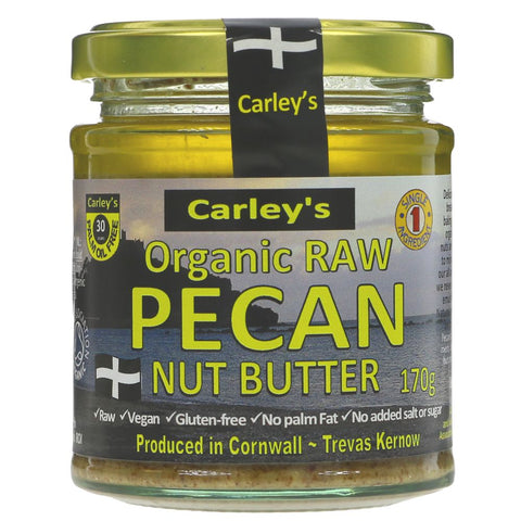 Carleys Org Raw Pecan Butter