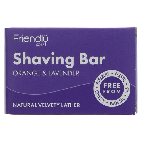 Friendly Shaving Bar Orange & Lavende