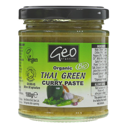 Geo Org Thai Green Curry Paste