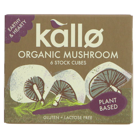 Kallo Org Mushroom Stock Cubes