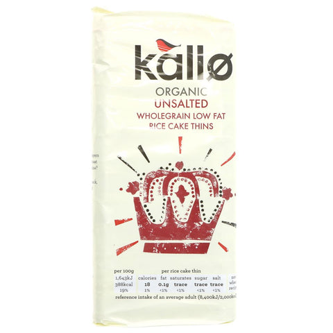 Kallo Rice Cake Range Kallo Org Thin Rice Cake No Salt – Dimensions Health Store