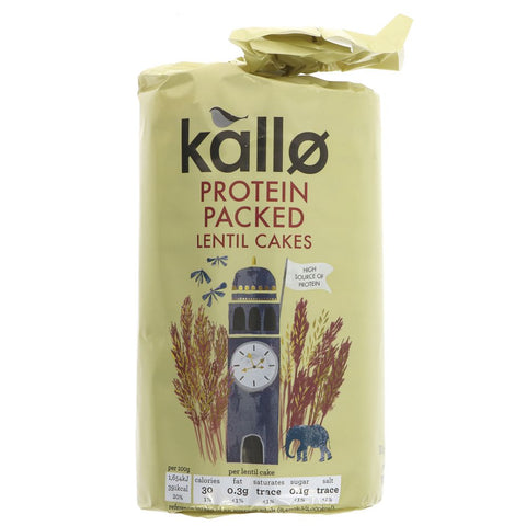 Kallo Org Protein Lentil Cakes