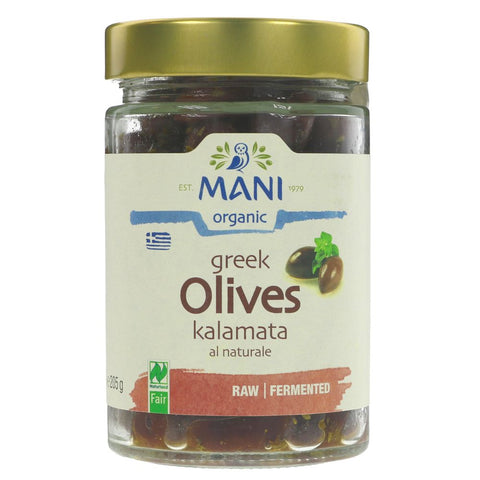 Mani Org Kalamata Olives Naturel