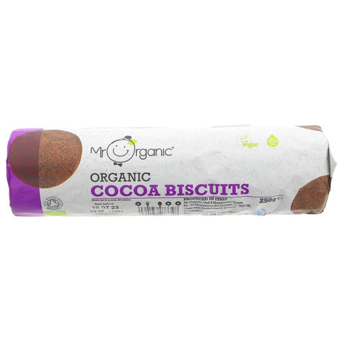 Mr Organic Org Cocoa Biscuits