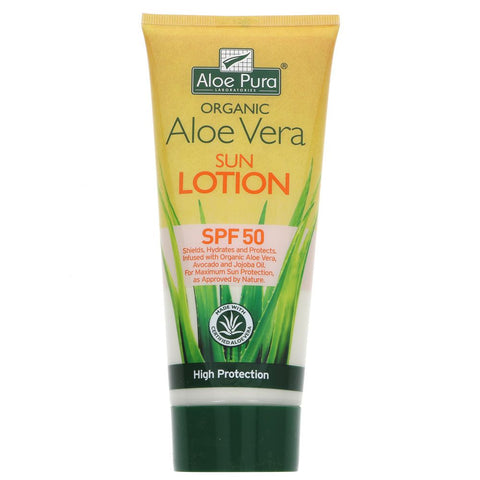 Aloe Pura Org Sun Lotion SPF50