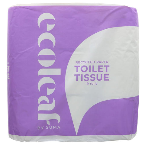 Ecoleaf 9 Pack Toilet Tissue