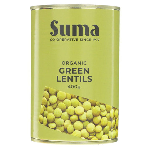Suma Org Green Lentils