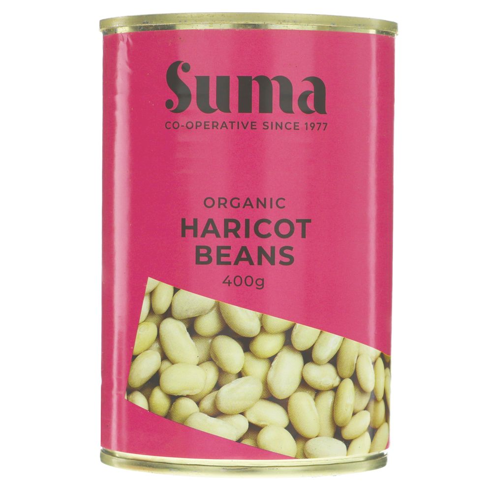 Suma Org Haricot Beans - 400g