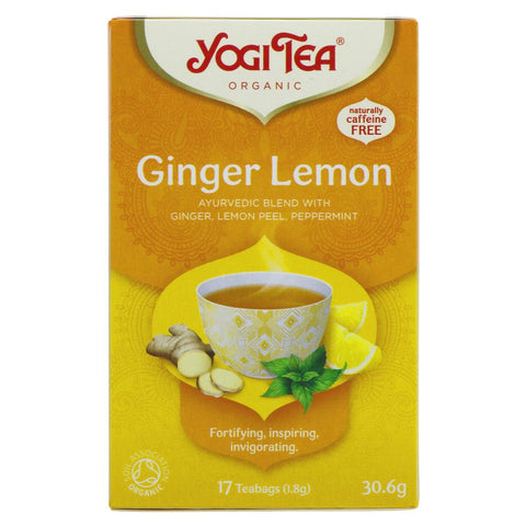Yogi Org Ginger lemon tea