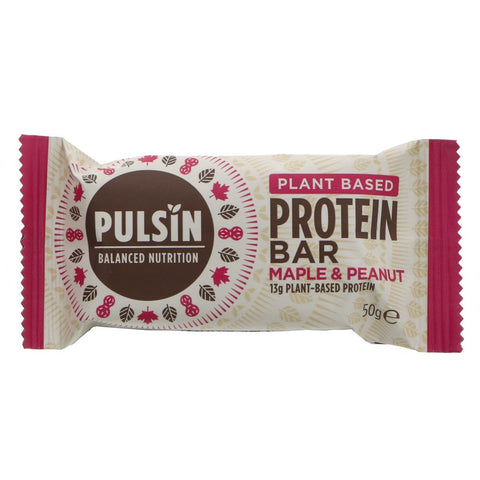Pulsin Maple Peanut Protein Bar